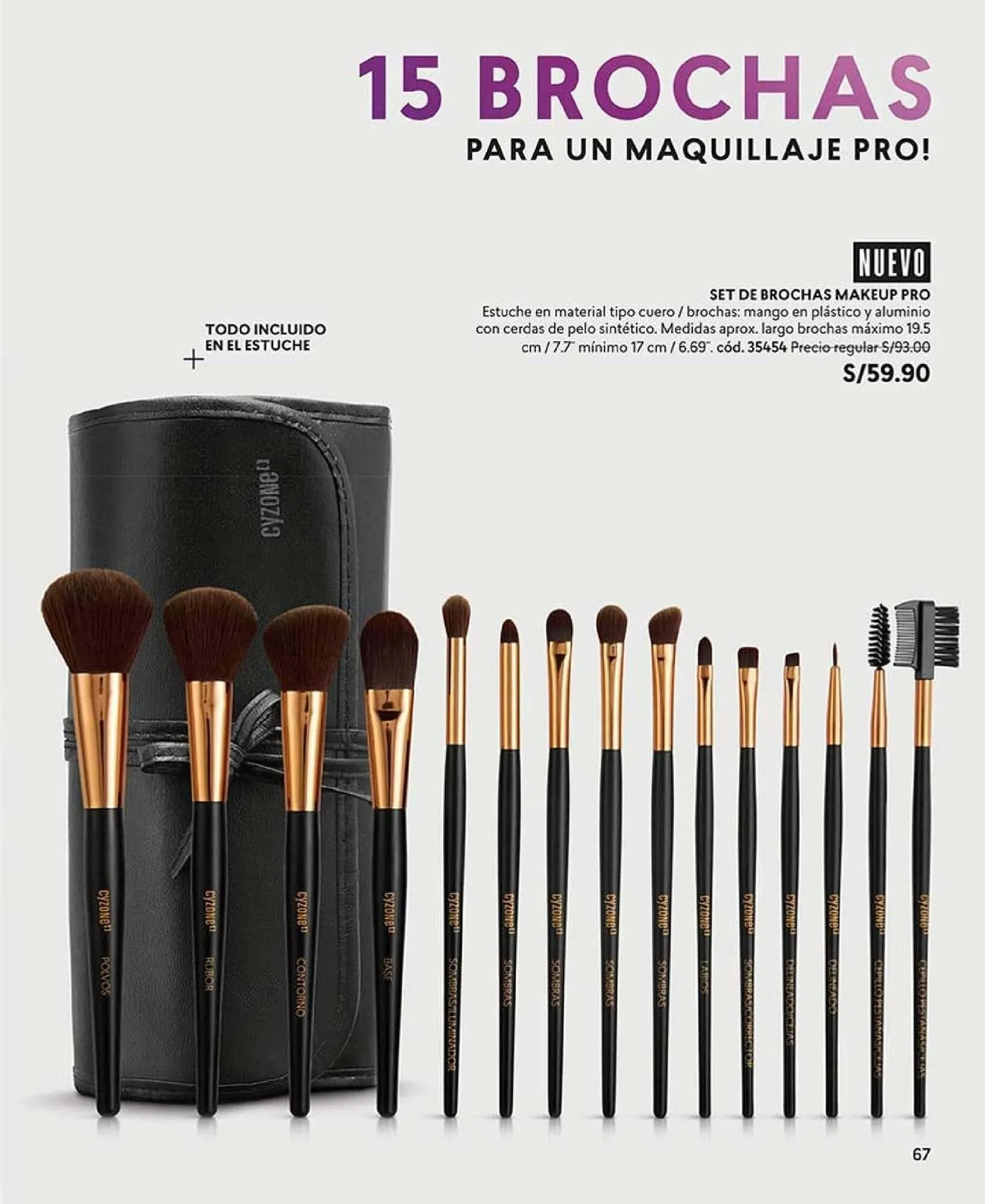 Catalogo de Catálogo Cyzone 15 de abril al 30 de abril 2025 - Pag 67