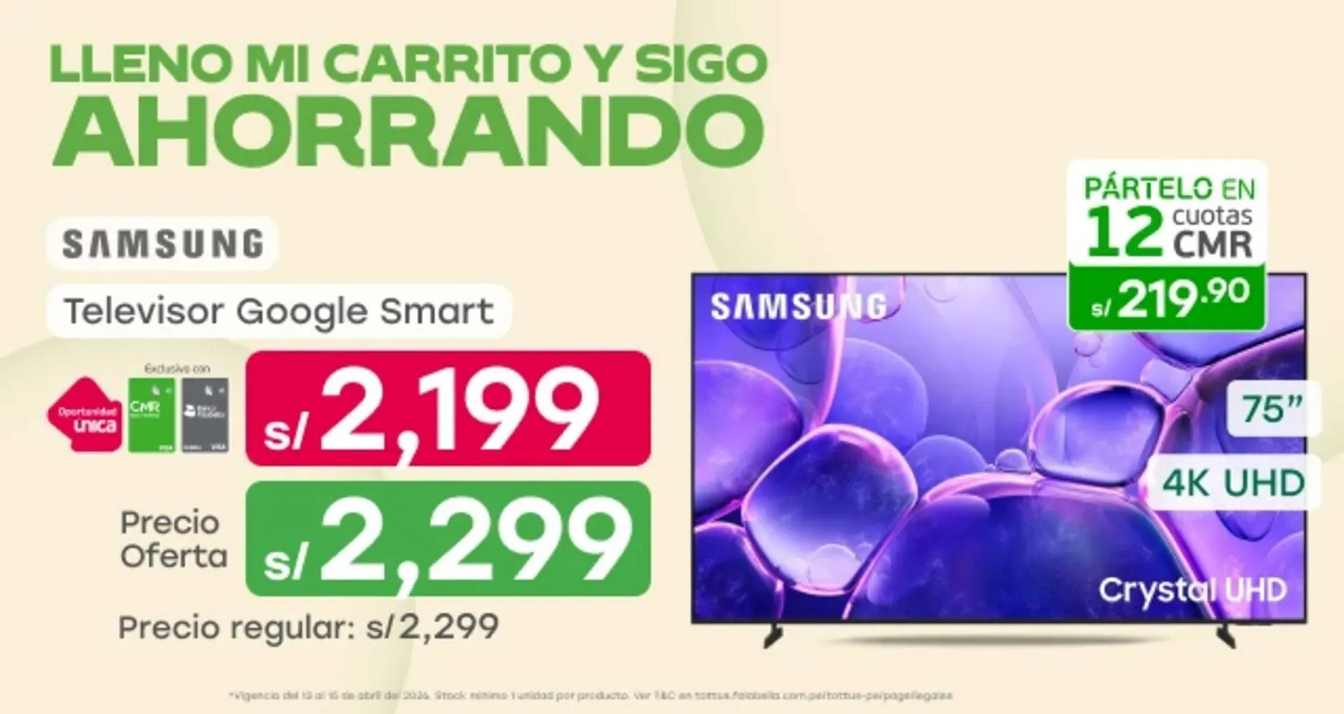 Catalogo de Catálogo Tottus 10 de abril al 16 de abril 2026 - Pag 8