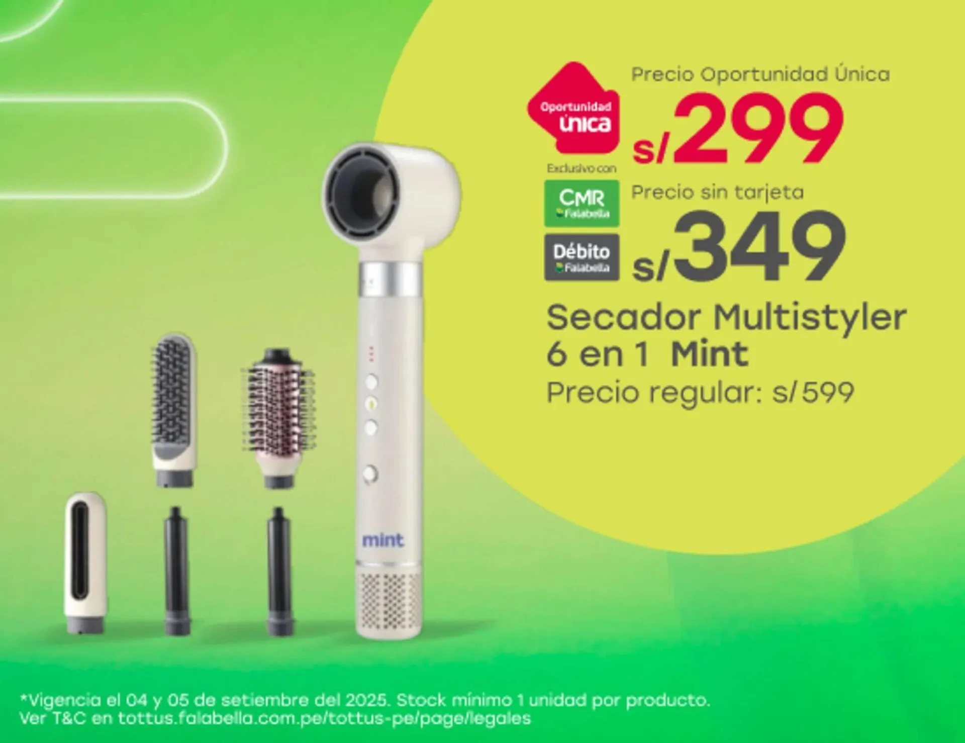 Catalogo de Catálogo Tottus 4 de setiembre al 5 de setiembre 2025 - Pag 1