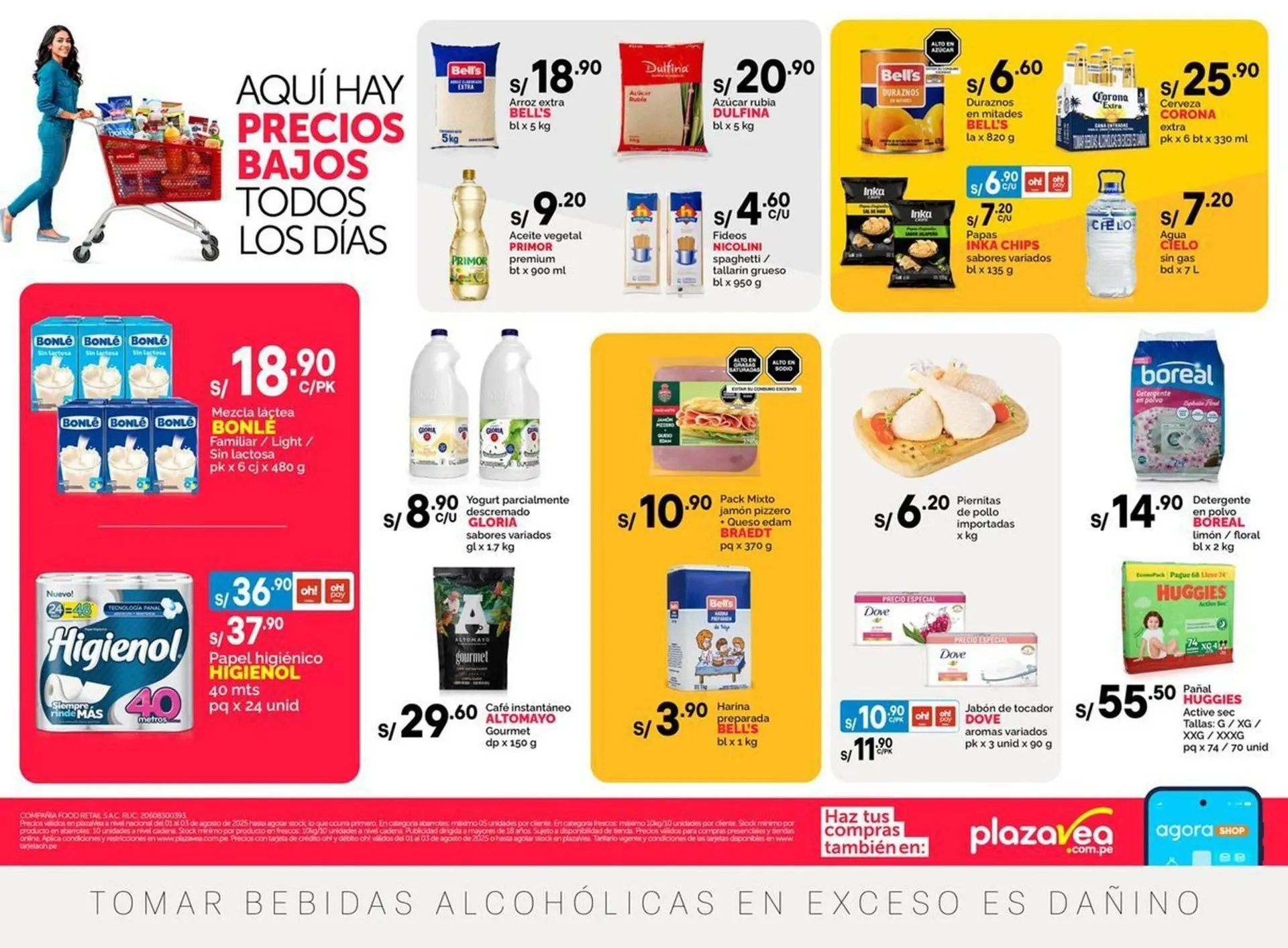 Catalogo de Catálogo Plaza Vea 1 de agosto al 3 de agosto 2025 - Pag 1