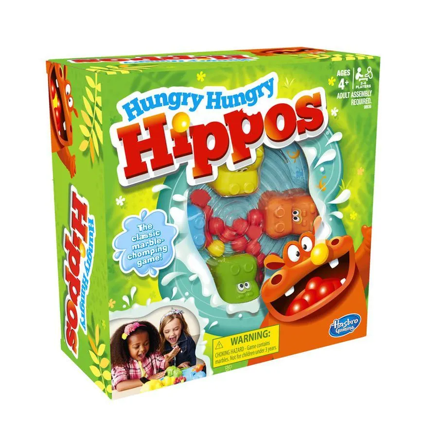 Juego De Mesa Hasbro Gaming Hippos Glotones