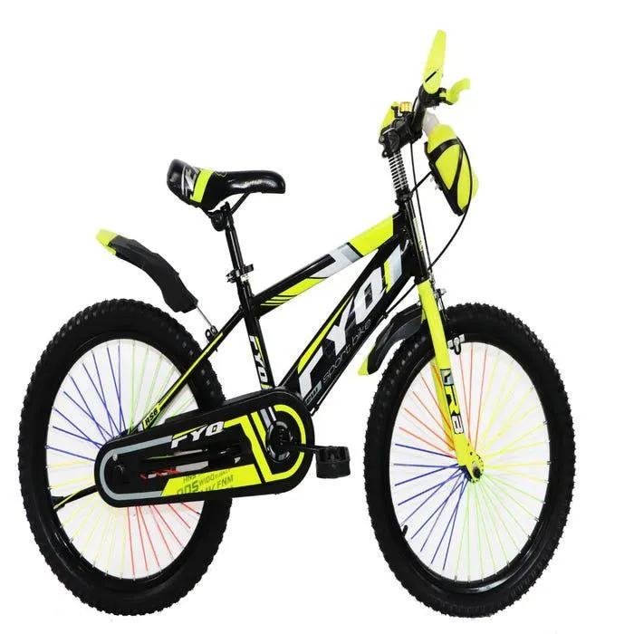 Bicicleta montañera Xclusive 20" Amarillo para niño