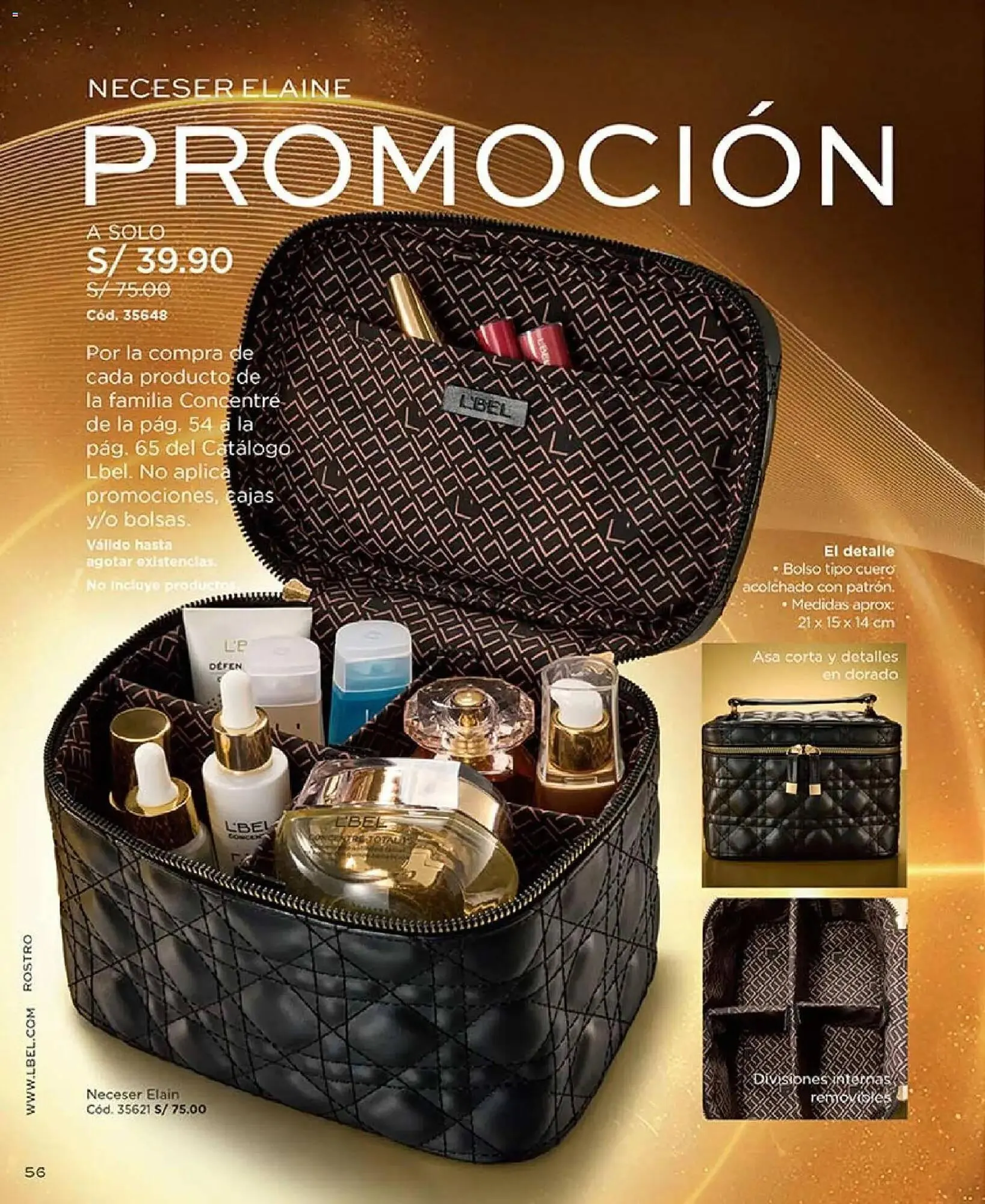 Catalogo de Catálogo L'Bel 14 de noviembre al 17 de diciembre 2025 - Pag 56