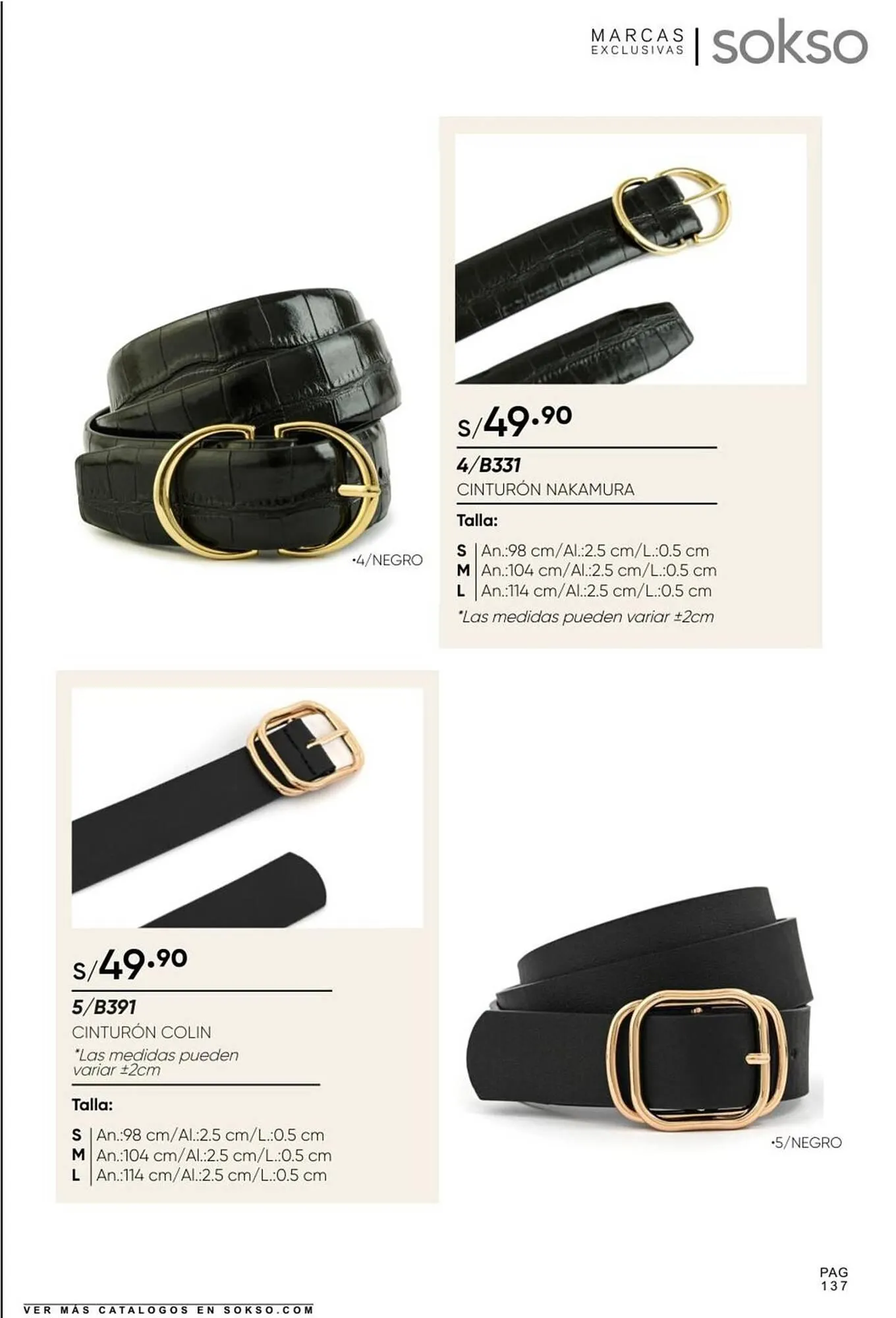Catalogo de Catálogo Sokso 23 de octubre al 16 de noviembre 2025 - Pag 137