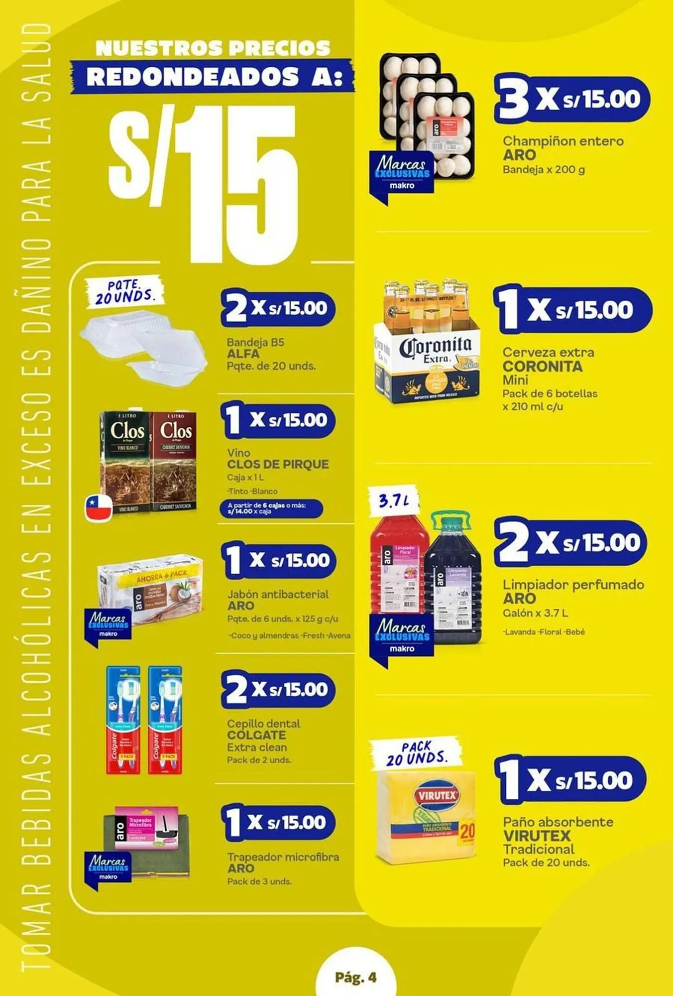 Catalogo de Catálogo Makro 28 de agosto al 10 de setiembre 2025 - Pag 4