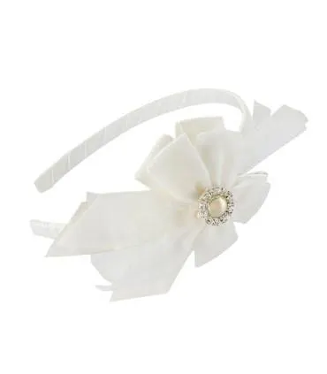 Vincha Rígida Gaby | Color Perla