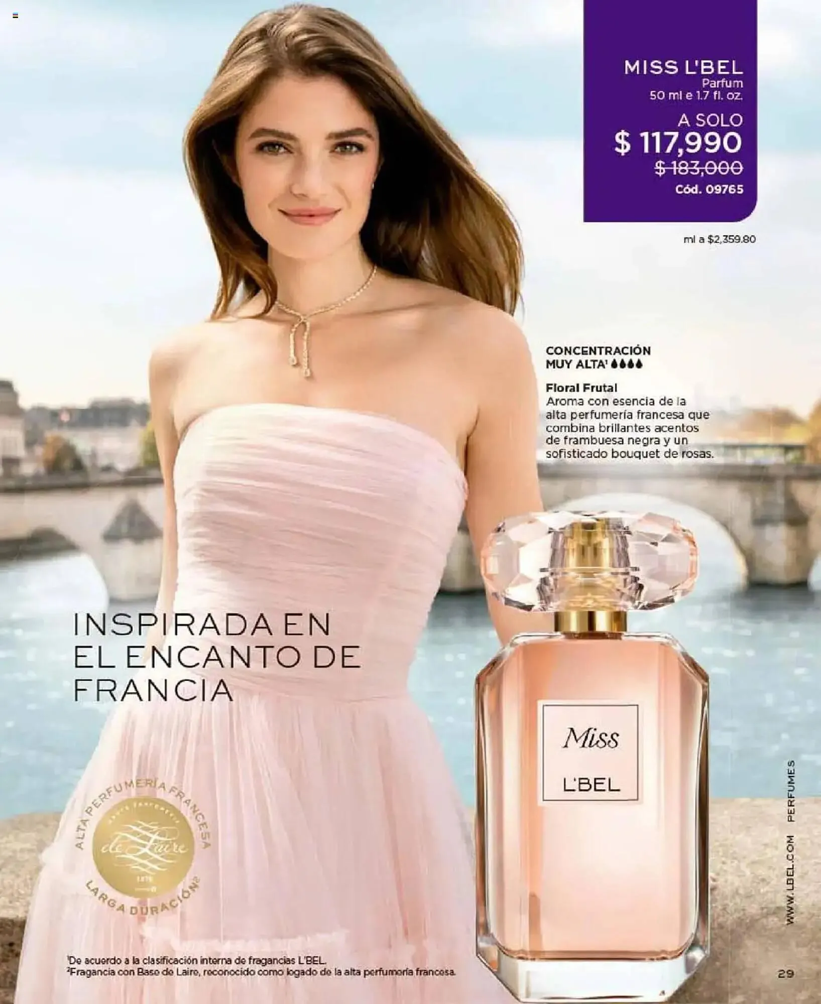 Catalogo de Catálogo L'Bel 5 de mayo al 31 de mayo 2025 - Pag 33