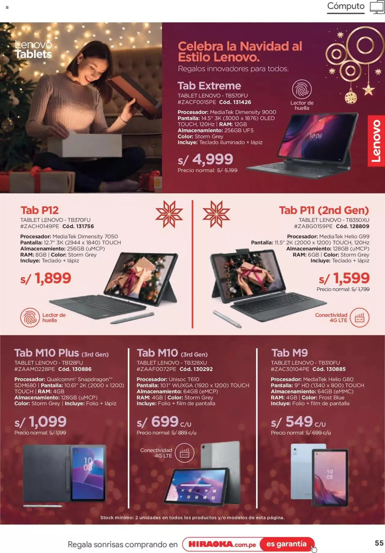 Catalogo de Catálogo Hiraoka 12 de diciembre al 31 de diciembre 2023 - Pag 55