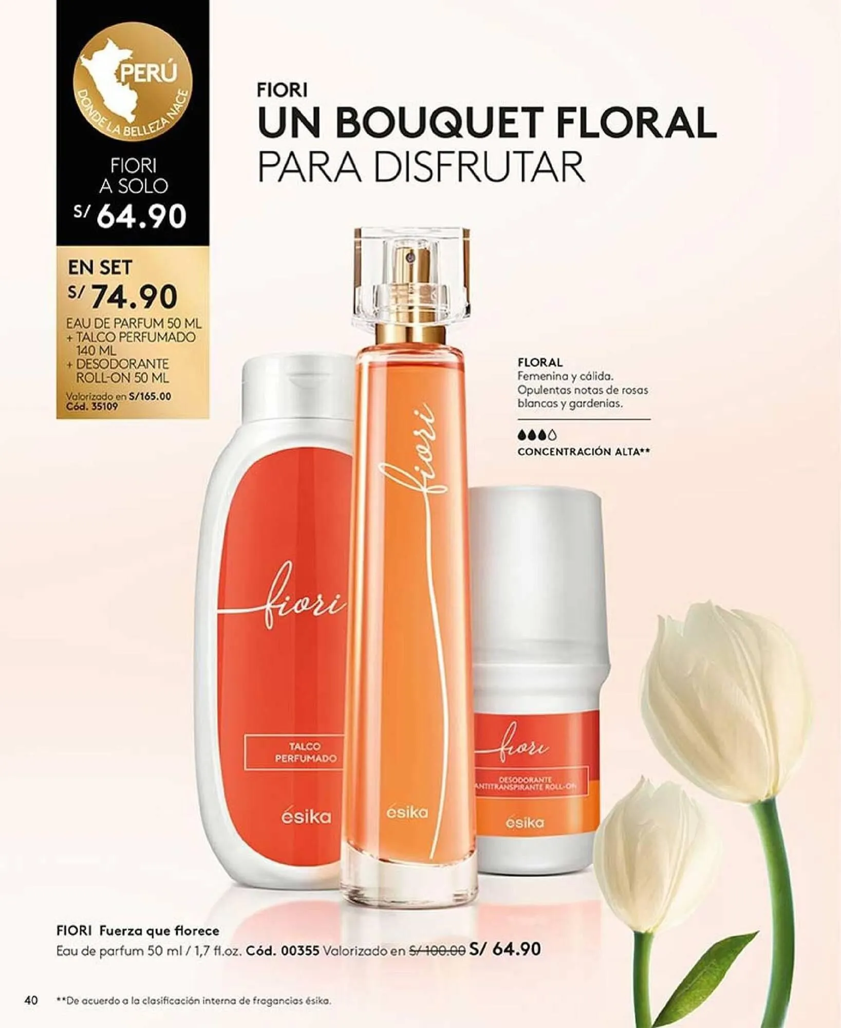 Catalogo de Catálogo Ésika 15 de abril al 31 de mayo 2025 - Pag 40