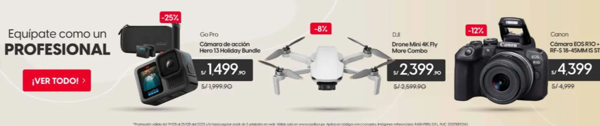 Catalogo de Catálogo Coolbox 19 de mayo al 25 de mayo 2025 - Pag 1