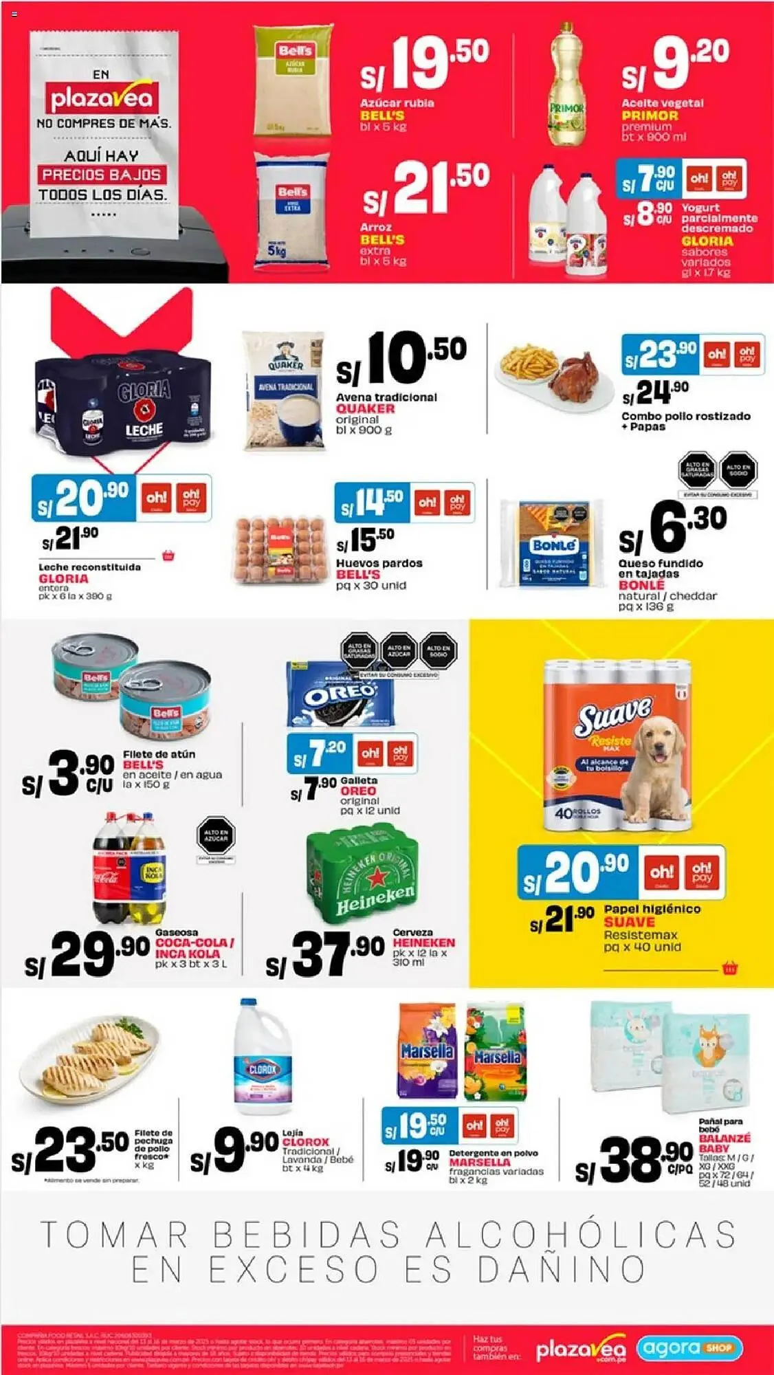 Catalogo de Catálogo Plaza Vea 13 de marzo al 16 de marzo 2025 - Pag 1