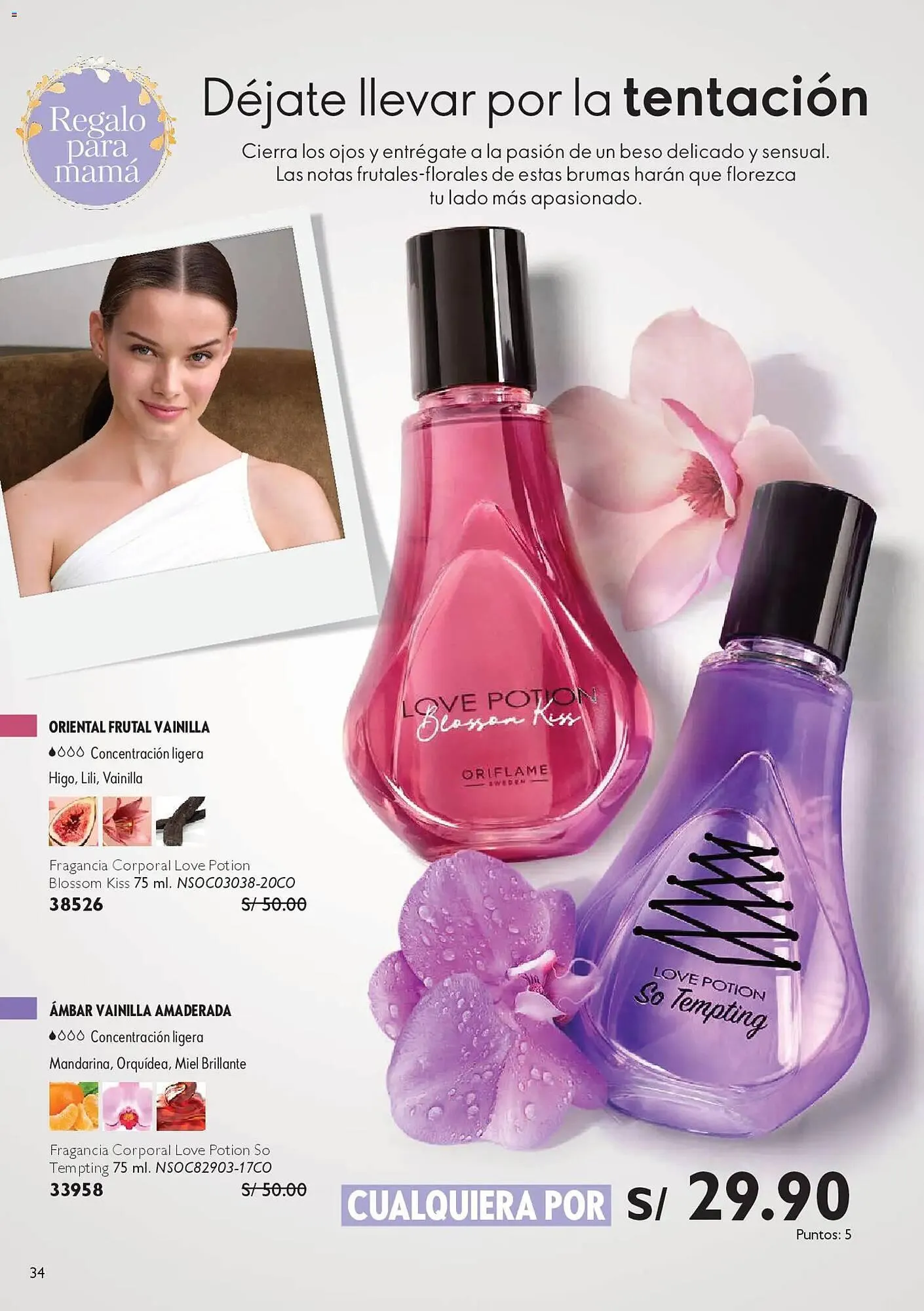 Catalogo de Catálogo Oriflame 18 de abril al 8 de mayo 2026 - Pag 34