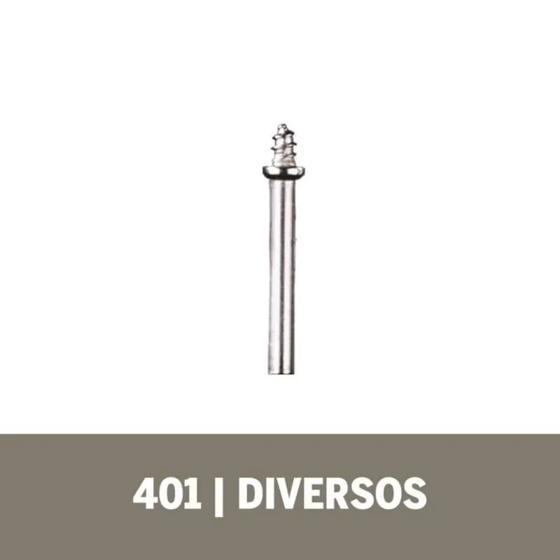 Mandril Vástago para Accesorios de Fieltro Dremel