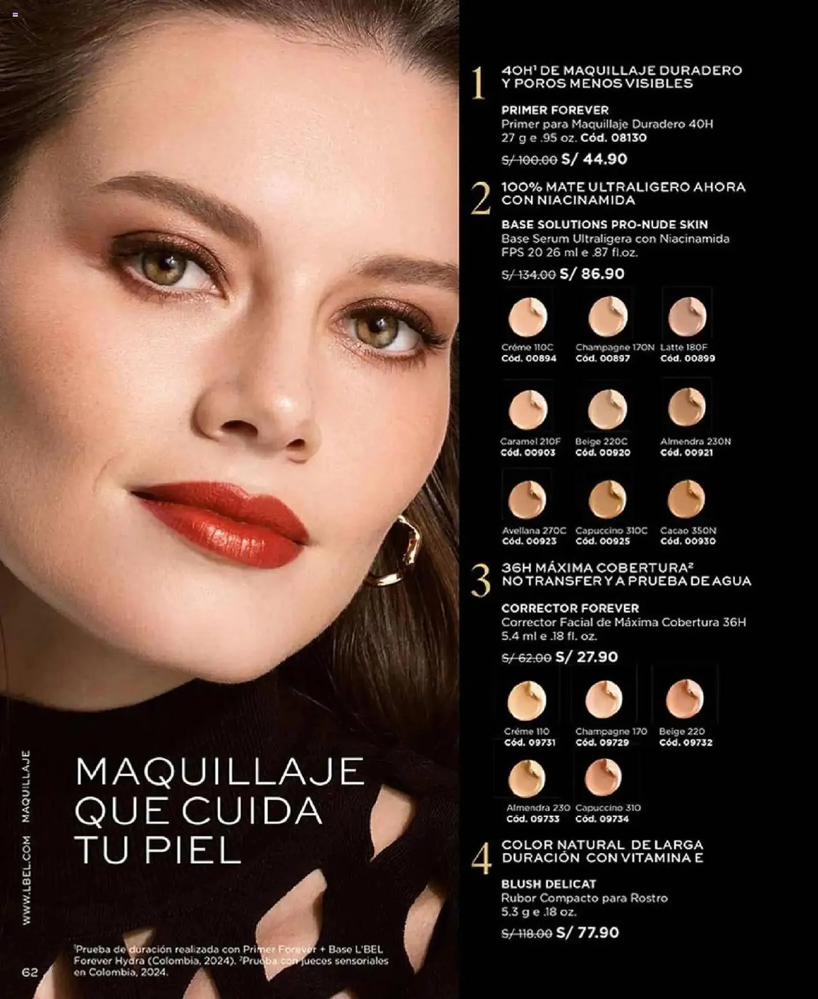 Catalogo de Catálogo L'Bel 25 de setiembre al 30 de noviembre 2025 - Pag 62