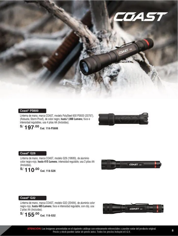 Catalogo de Linternas 9 de mayo al 31 de diciembre 2024 - Pag 5
