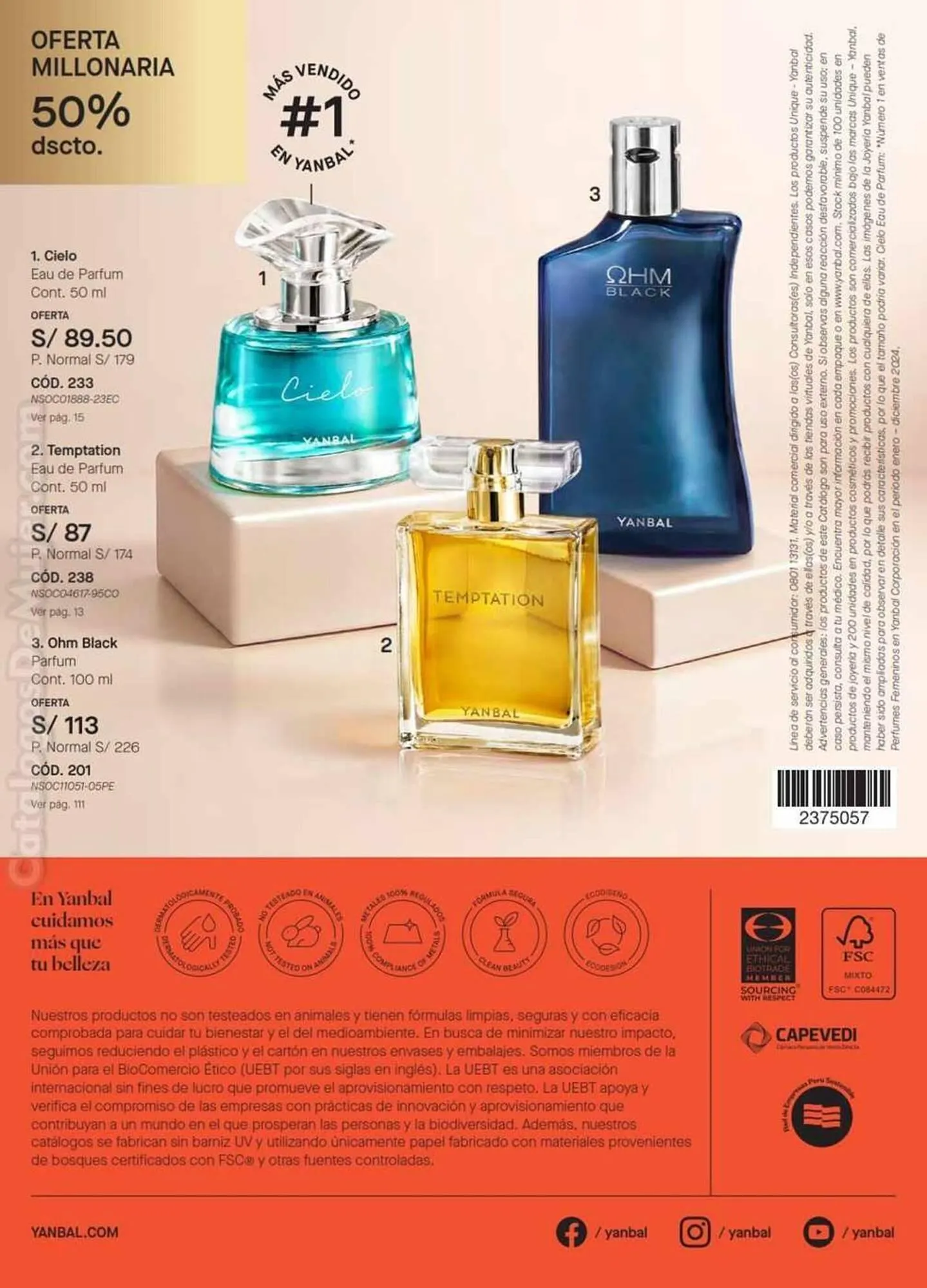 Catalogo de Catálogo Yanbal 6 de diciembre al 2 de enero 2026 - Pag 126