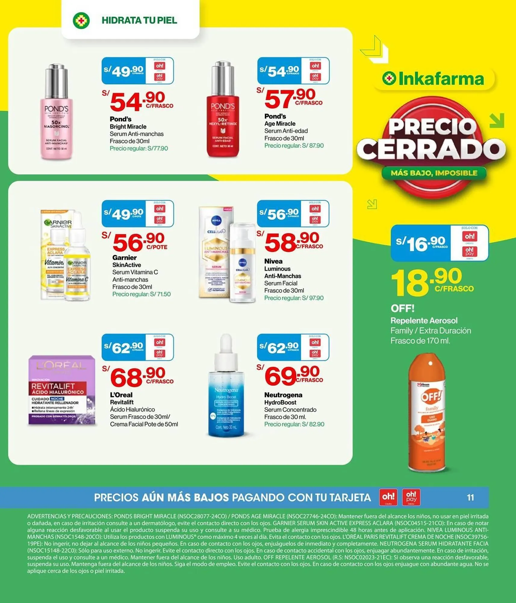Catalogo de Catálogo InkaFarma 7 de abril al 30 de abril 2025 - Pag 11