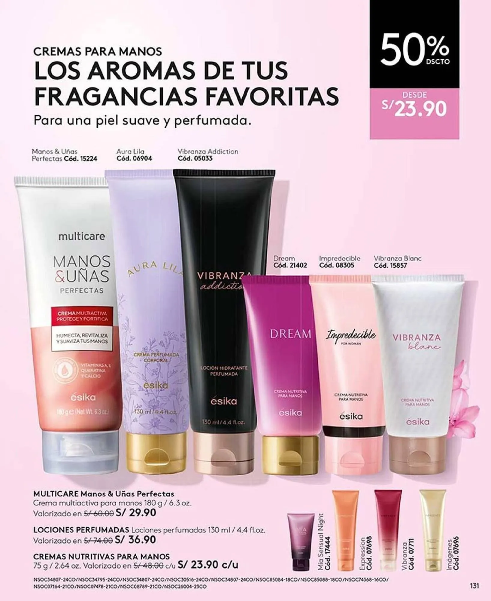 Catalogo de Catálogo Ésika 16 de abril al 31 de mayo 2026 - Pag 131