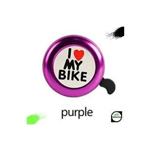 Tímbre I Love My Bike Morado