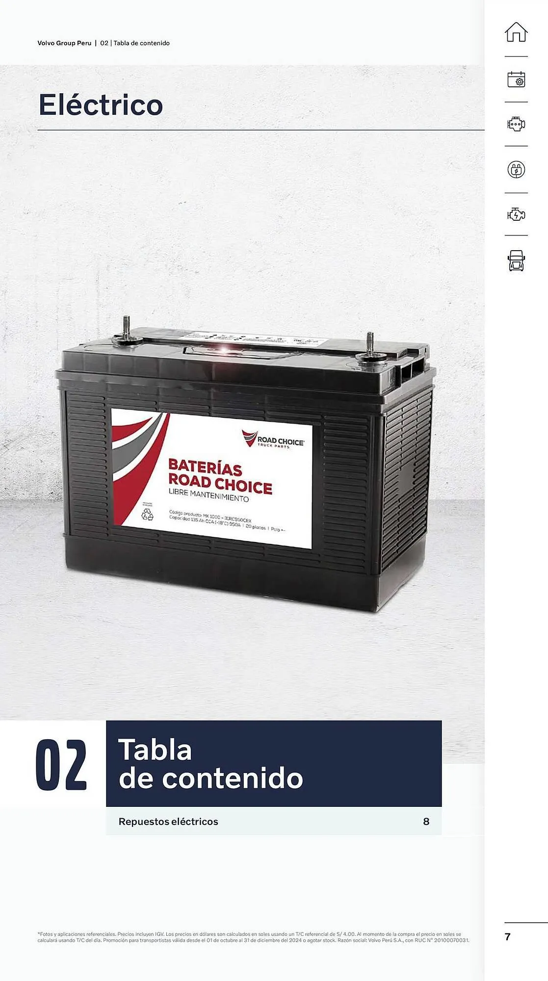 Catalogo de Catálogo Volvo 29 de octubre al 31 de diciembre 2024 - Pag 7