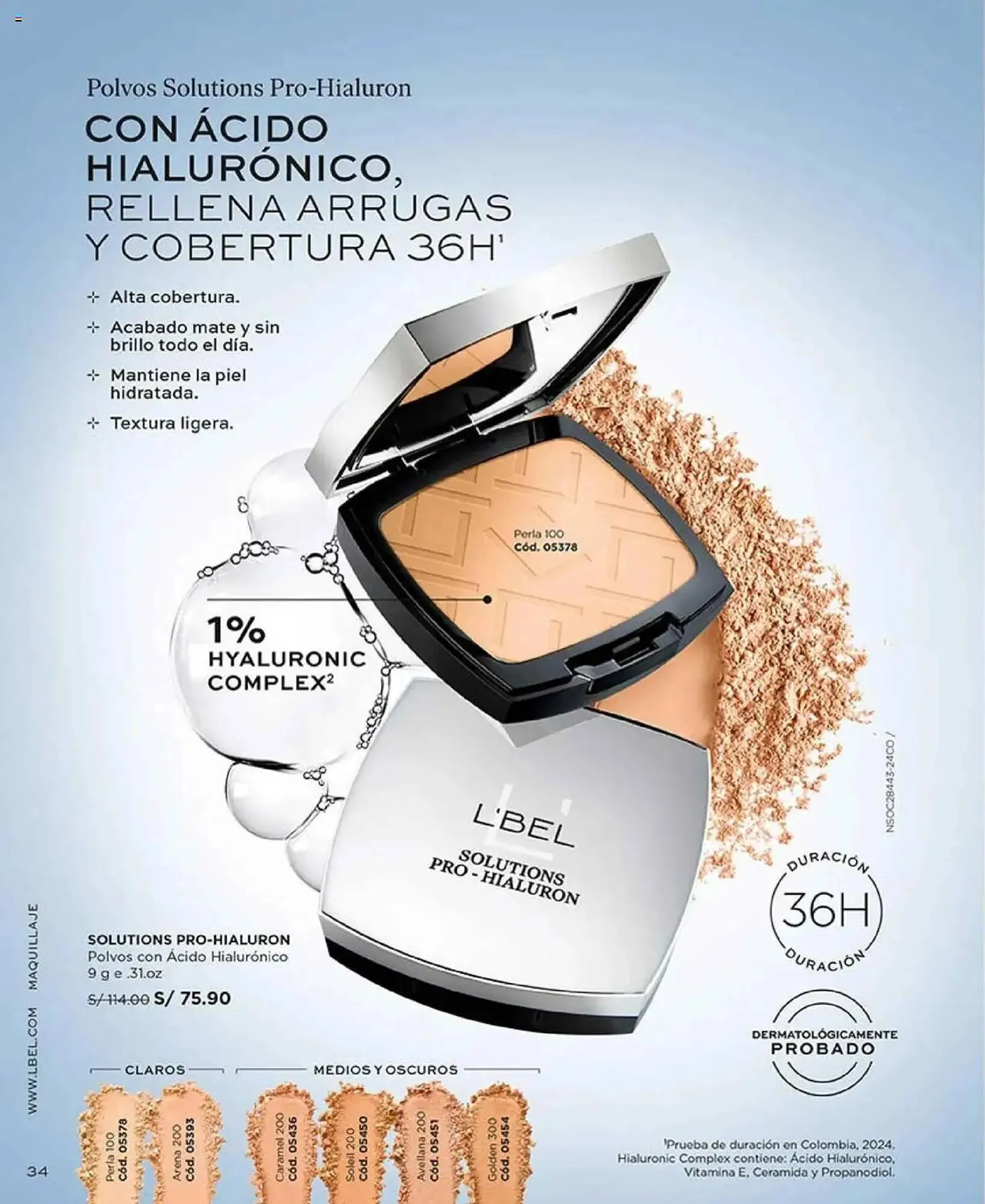 Catalogo de Catálogo L'Bel 3 de marzo al 31 de marzo 2025 - Pag 34