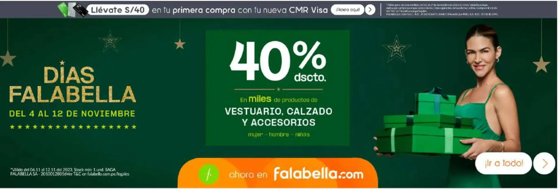 Catalogo de Catálogo Falabella 6 de noviembre al 12 de noviembre 2023 - Pag 1