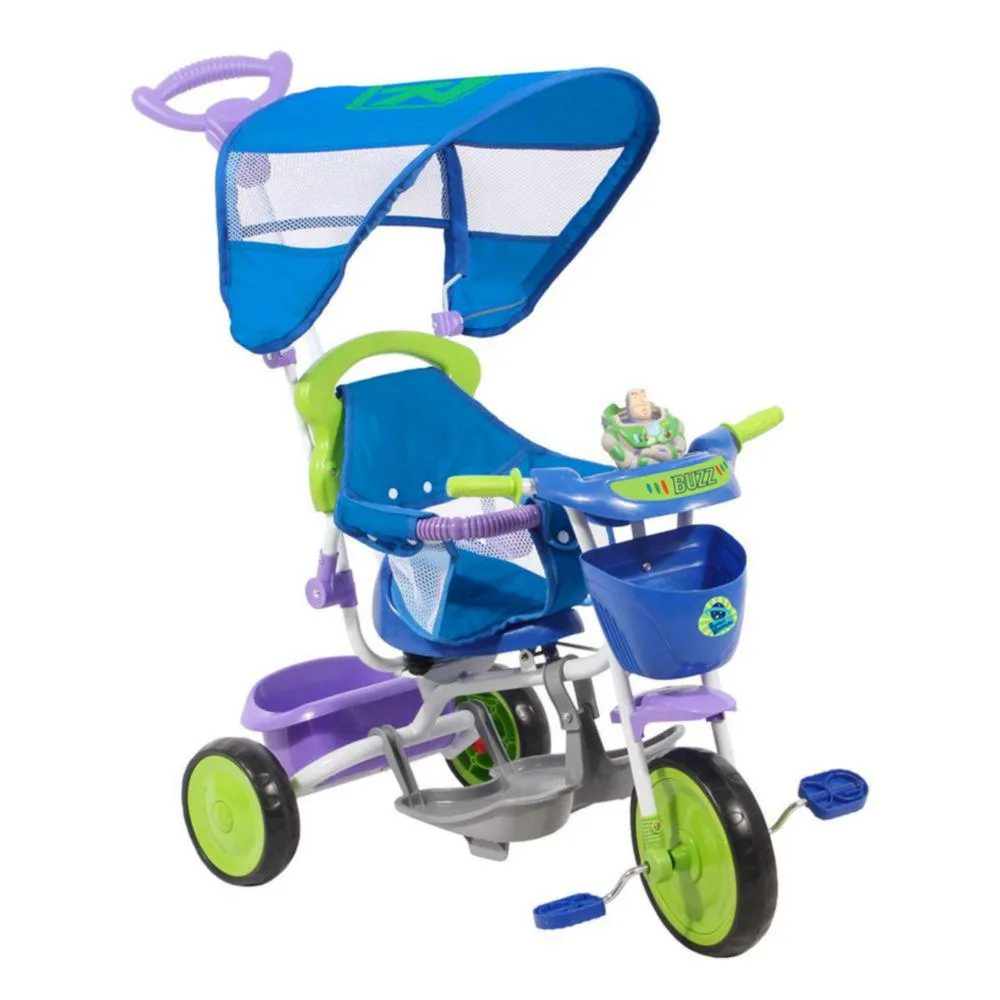 Triciclo Infanti Con Techo Convertible Toy Story