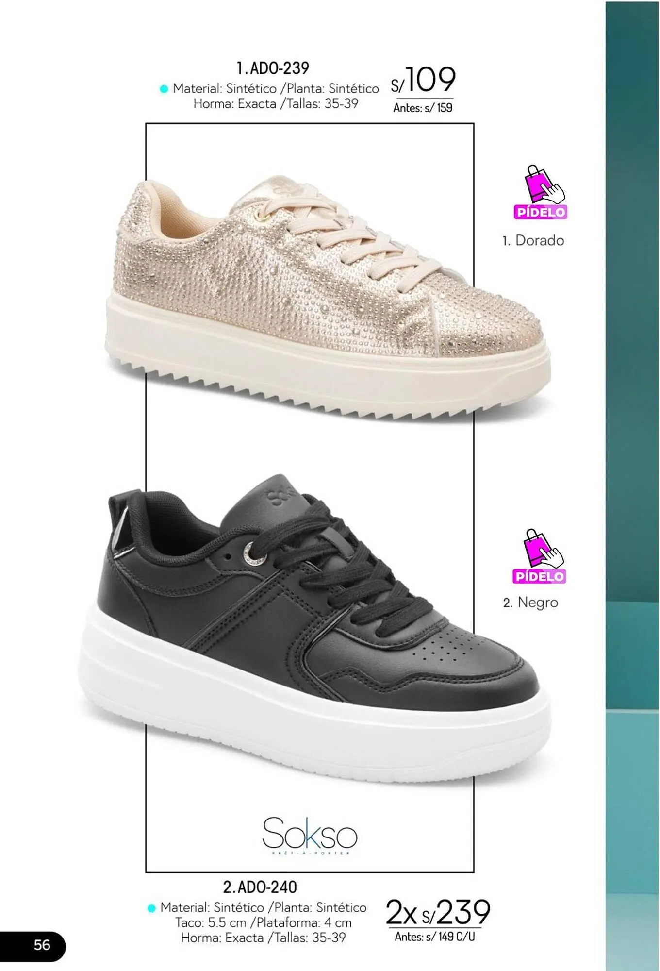 Catalogo de Catálogo Sokso 27 de febrero al 6 de abril 2025 - Pag 56