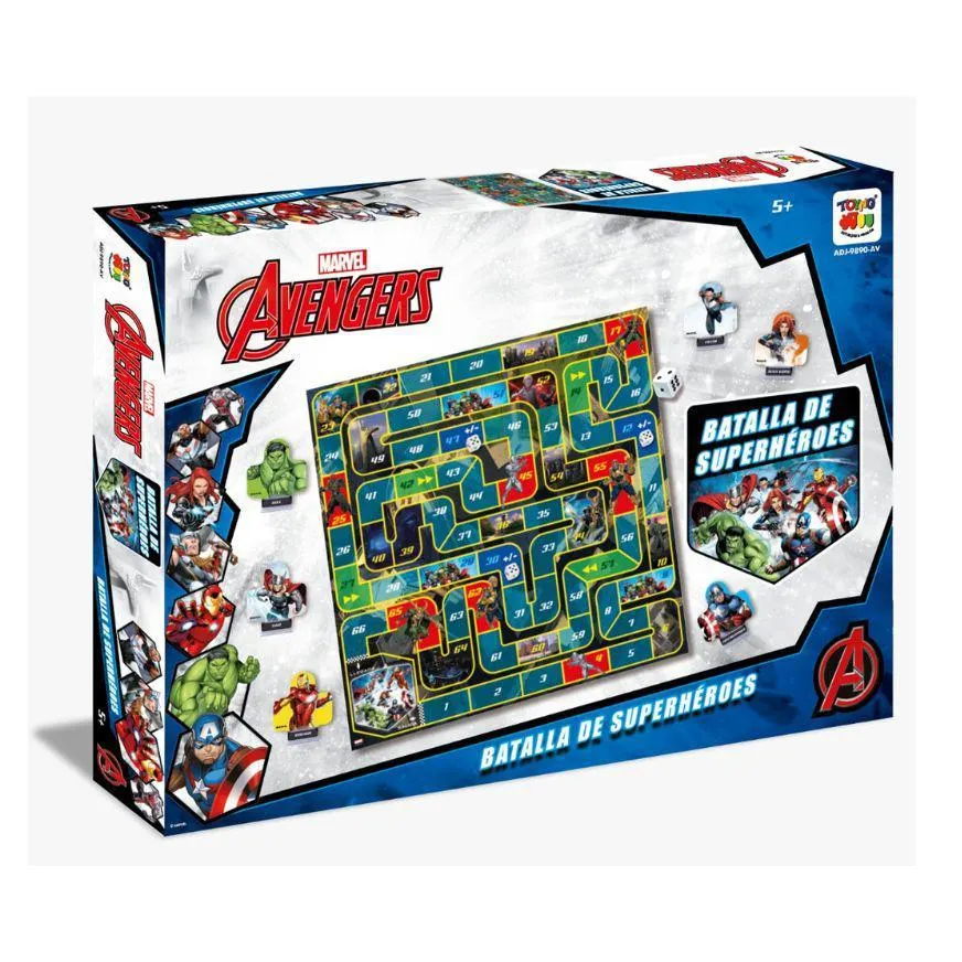 Juego De Mesa Toyng Batalla De Superhéroes