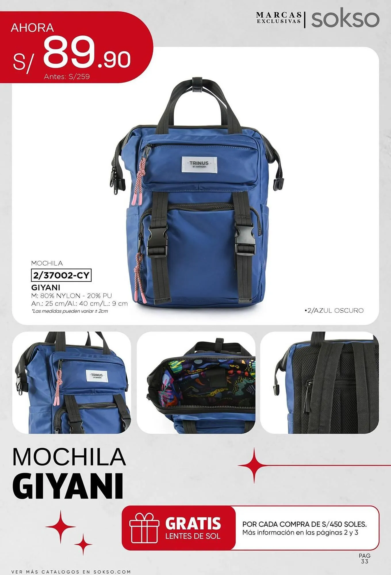 Catalogo de Catálogo Sokso 7 de julio al 13 de julio 2025 - Pag 33