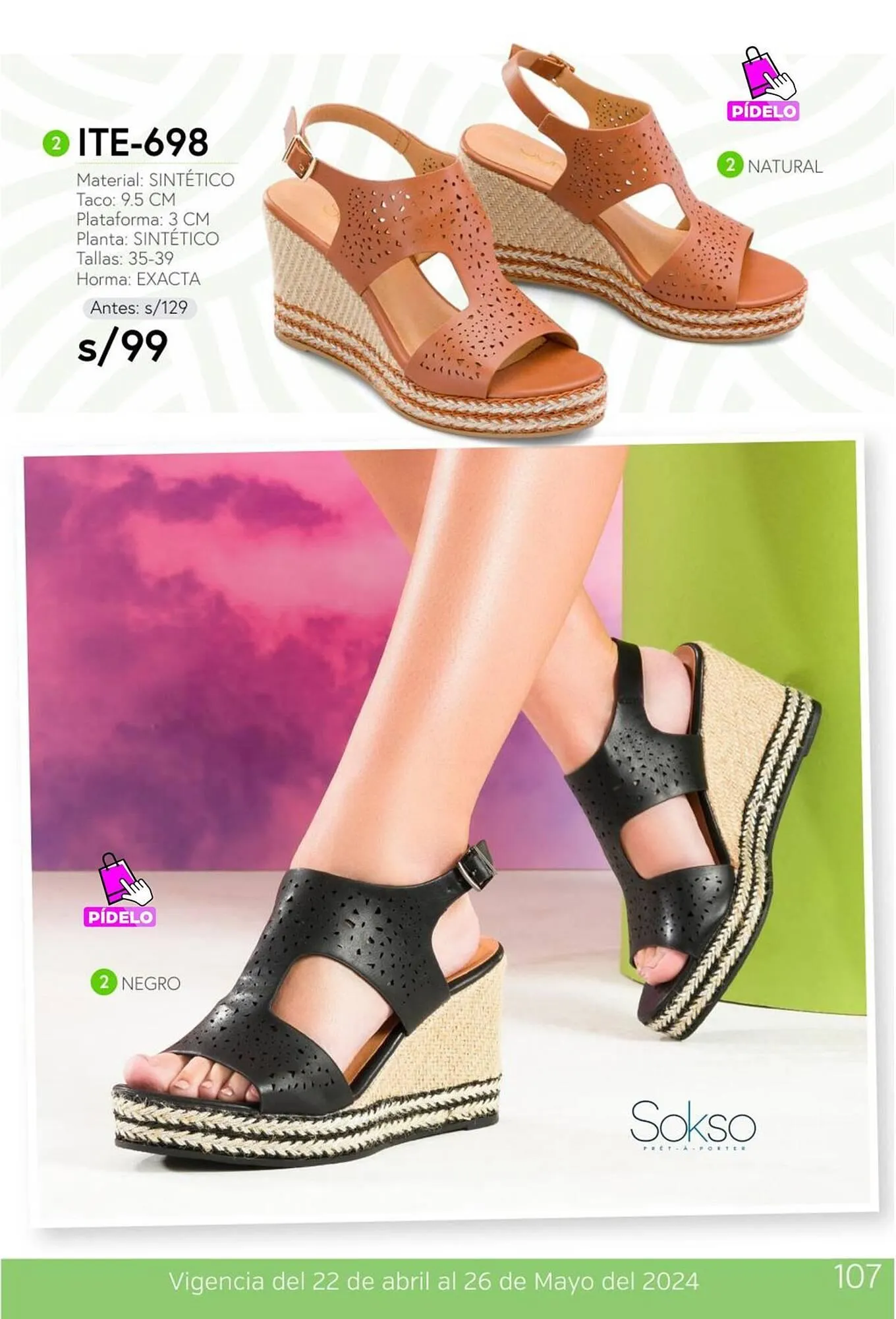 Catalogo de Catálogo Sokso 22 de abril al 26 de mayo 2024 - Pag 107