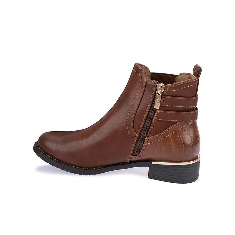 Botin Chelsea Casual Mujer Ann D Vian Cobre