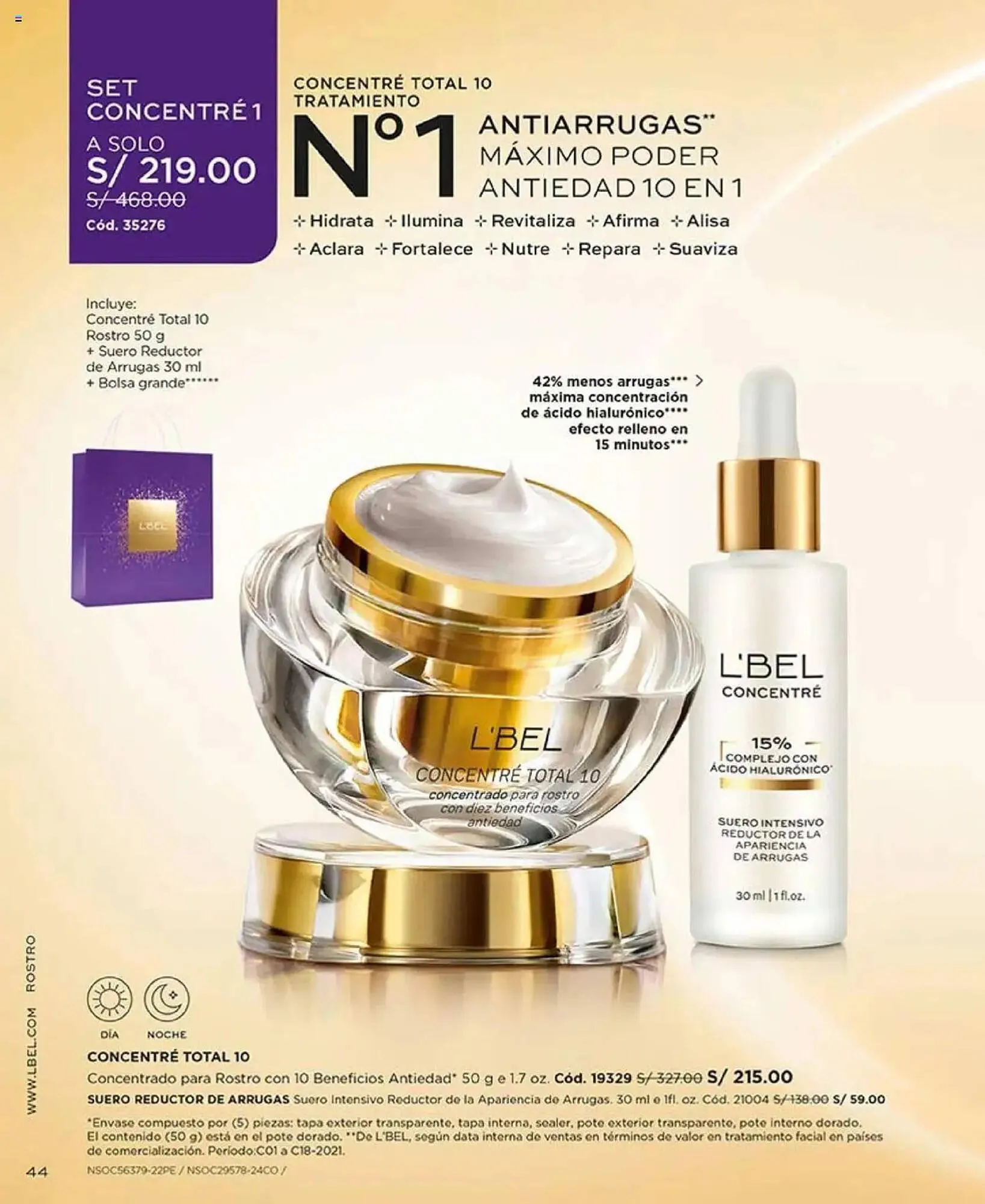 Catalogo de Catálogo L'Bel 3 de febrero al 19 de febrero 2025 - Pag 44