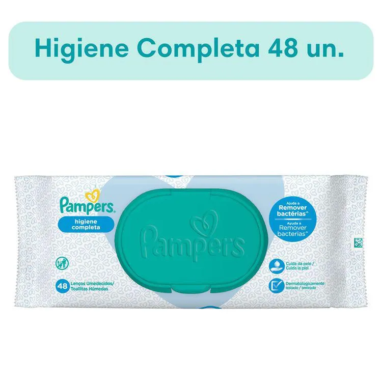 Paños Húmedos Higiene Completa 48 unid