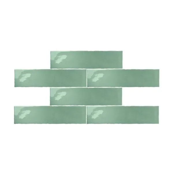 Cerámico Verde Flandes 7.5×30 cm