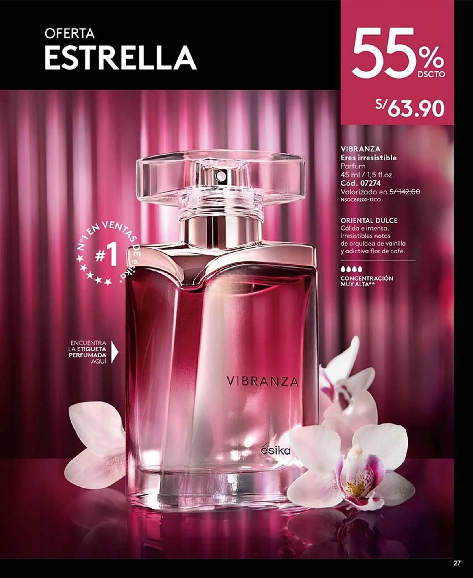 Catalogo de Catálogo Ésika 1 de enero al 22 de enero 2025 - Pag 27