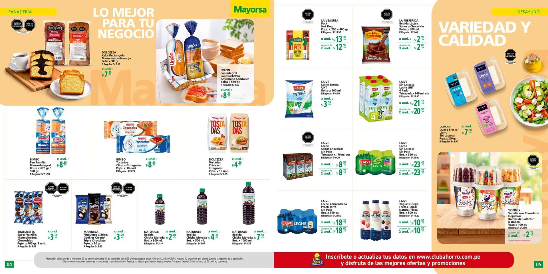 Catalogo de Catálogo Mayorsa 27 de agosto al 9 de setiembre 2025 - Pag 3