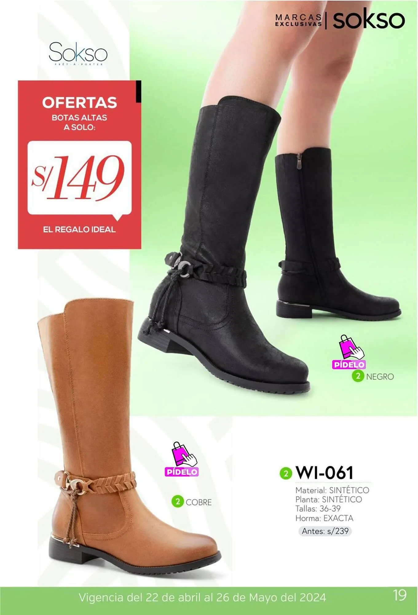 Catalogo de Catálogo Sokso 22 de abril al 26 de mayo 2024 - Pag 19