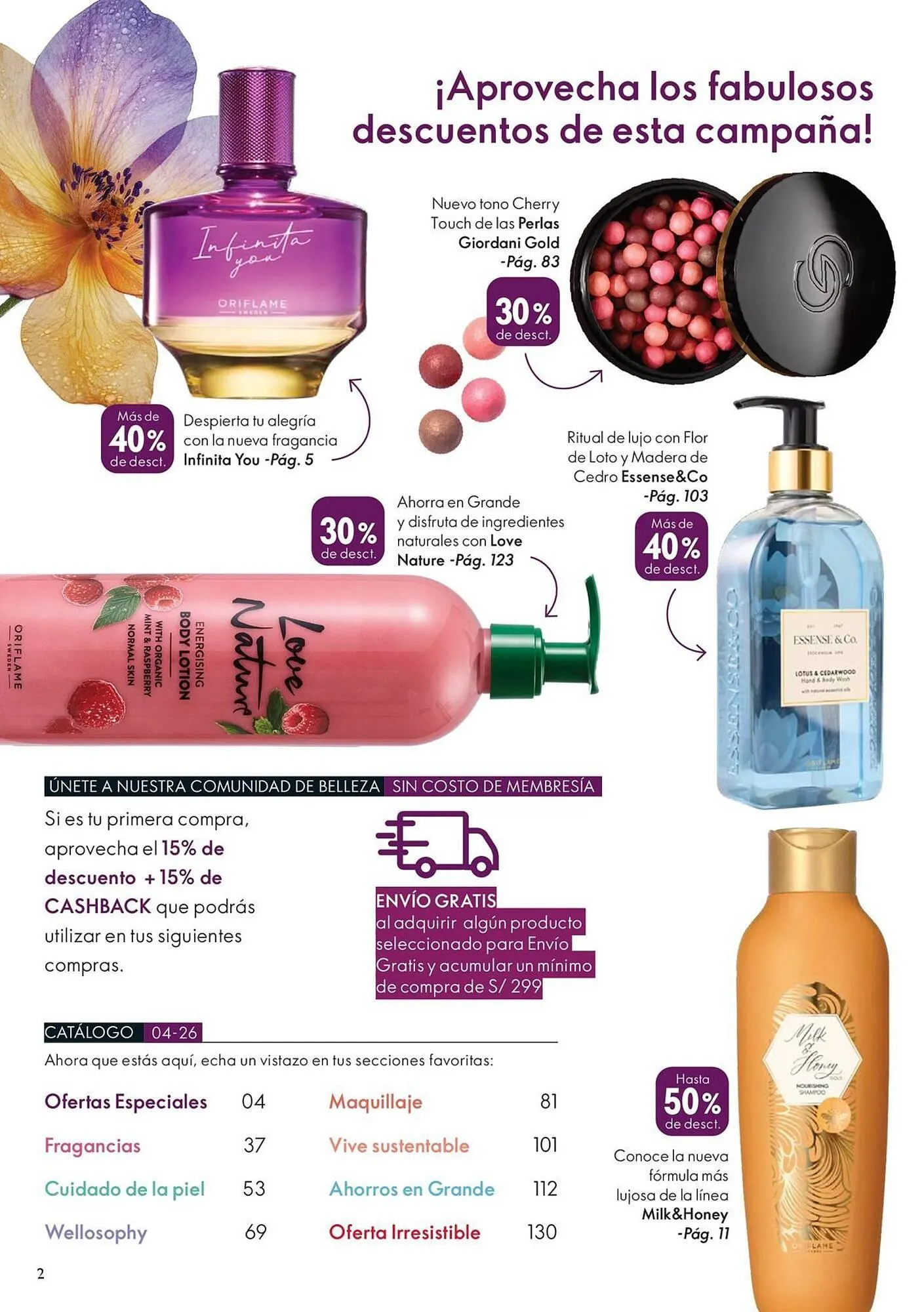 Catalogo de Catálogo Oriflame 7 de marzo al 27 de marzo 2026 - Pag 2