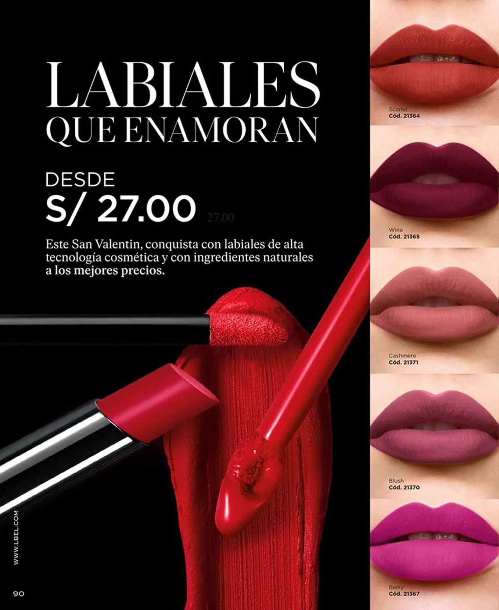 Catalogo de Catálogo L'Bel 8 de enero al 1 de marzo 2025 - Pag 90