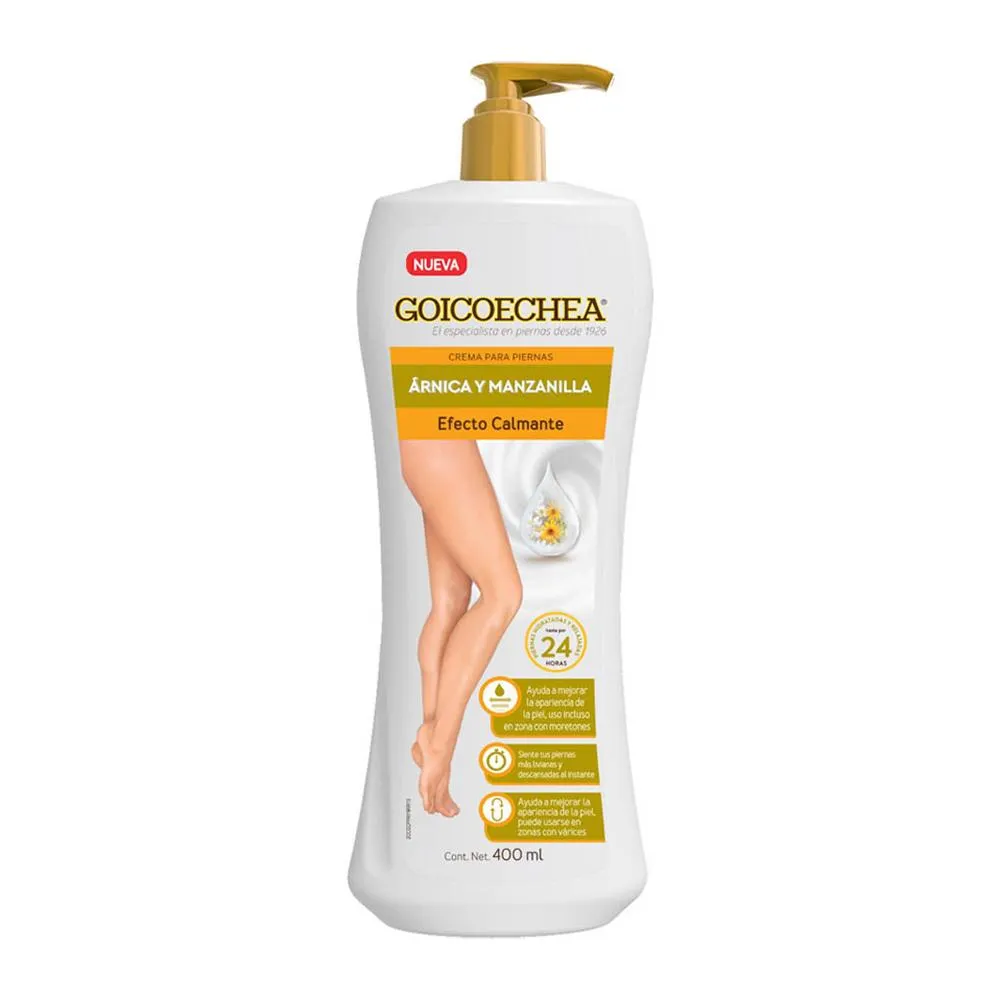Goicoechea Árnica y Manzanilla Crema para Piernas x 400 ml