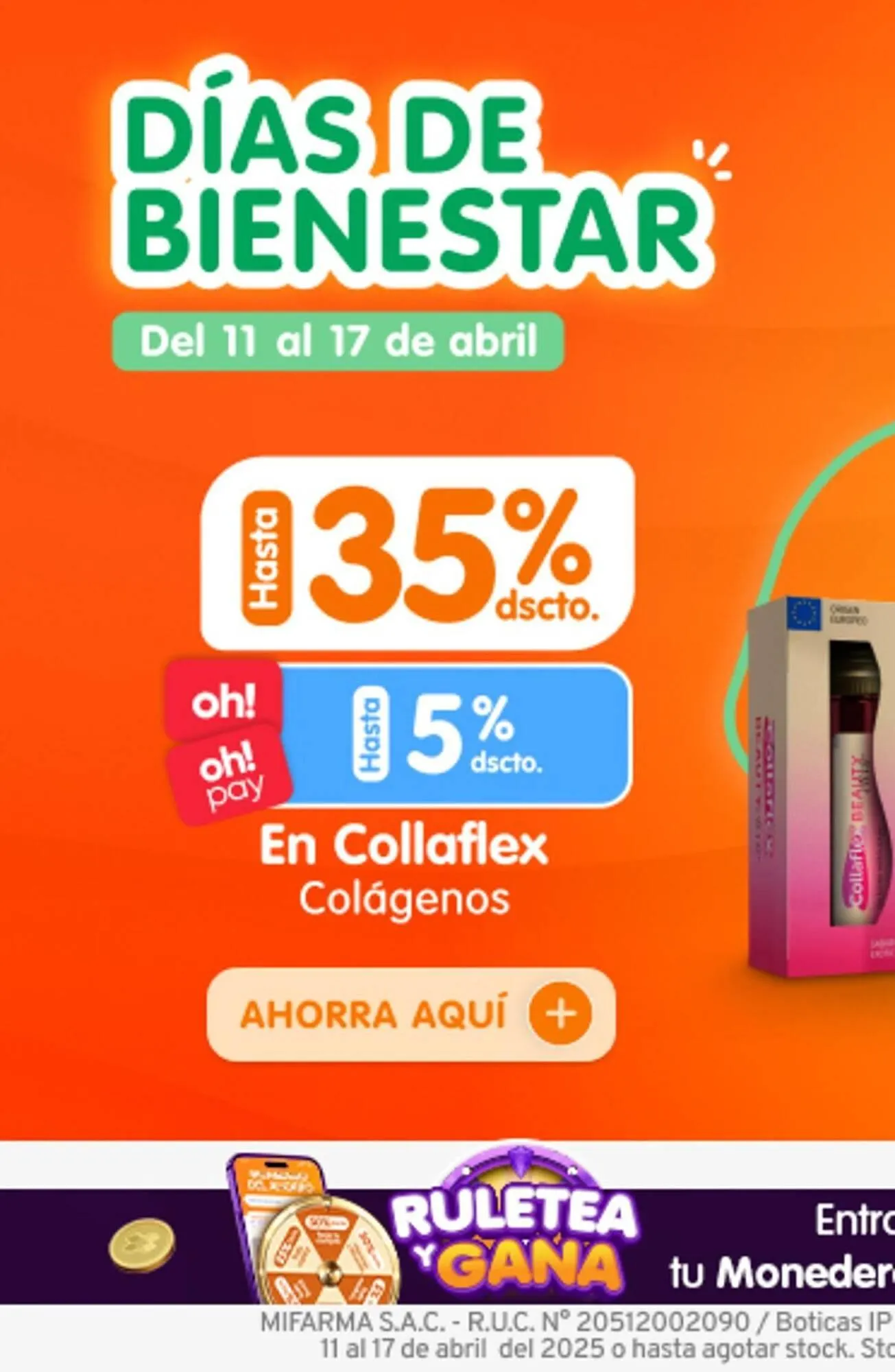 Catalogo de Catálogo Mifarma 11 de abril al 21 de abril 2025 - Pag 6