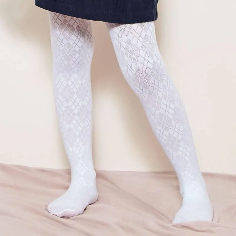 Panty Medias Cuadros Mini Lady