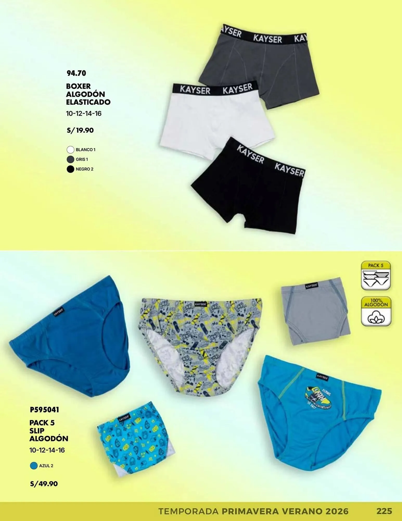 Catalogo de Catálogo Kayser 3 de octubre al 31 de octubre 2025 - Pag 225