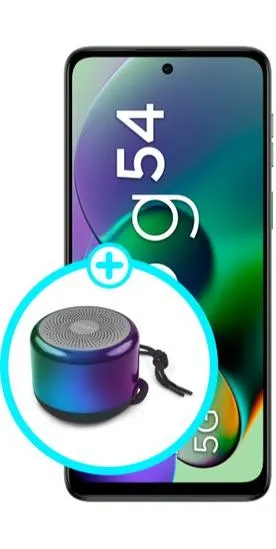 Moto G54 256GB 5G + Parlante Bluetooth Kimiso KMS-363