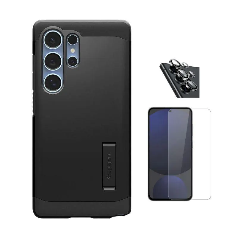 CASE SPIGEN TOUGH ARMOR MAGFIT SAMSUNG S25 ULTRA Y VIDRIOS