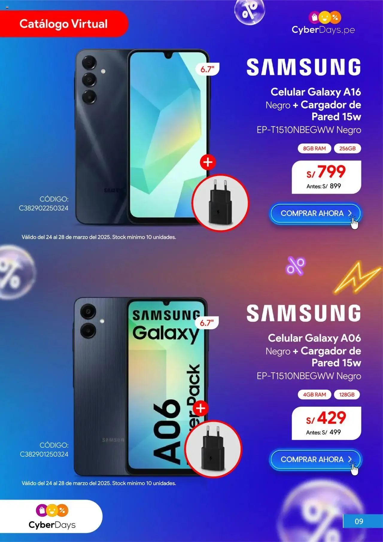 Catalogo de Hiraoka - Digital Cyber Days 24 de marzo al 28 de marzo 2025 - Pag 9