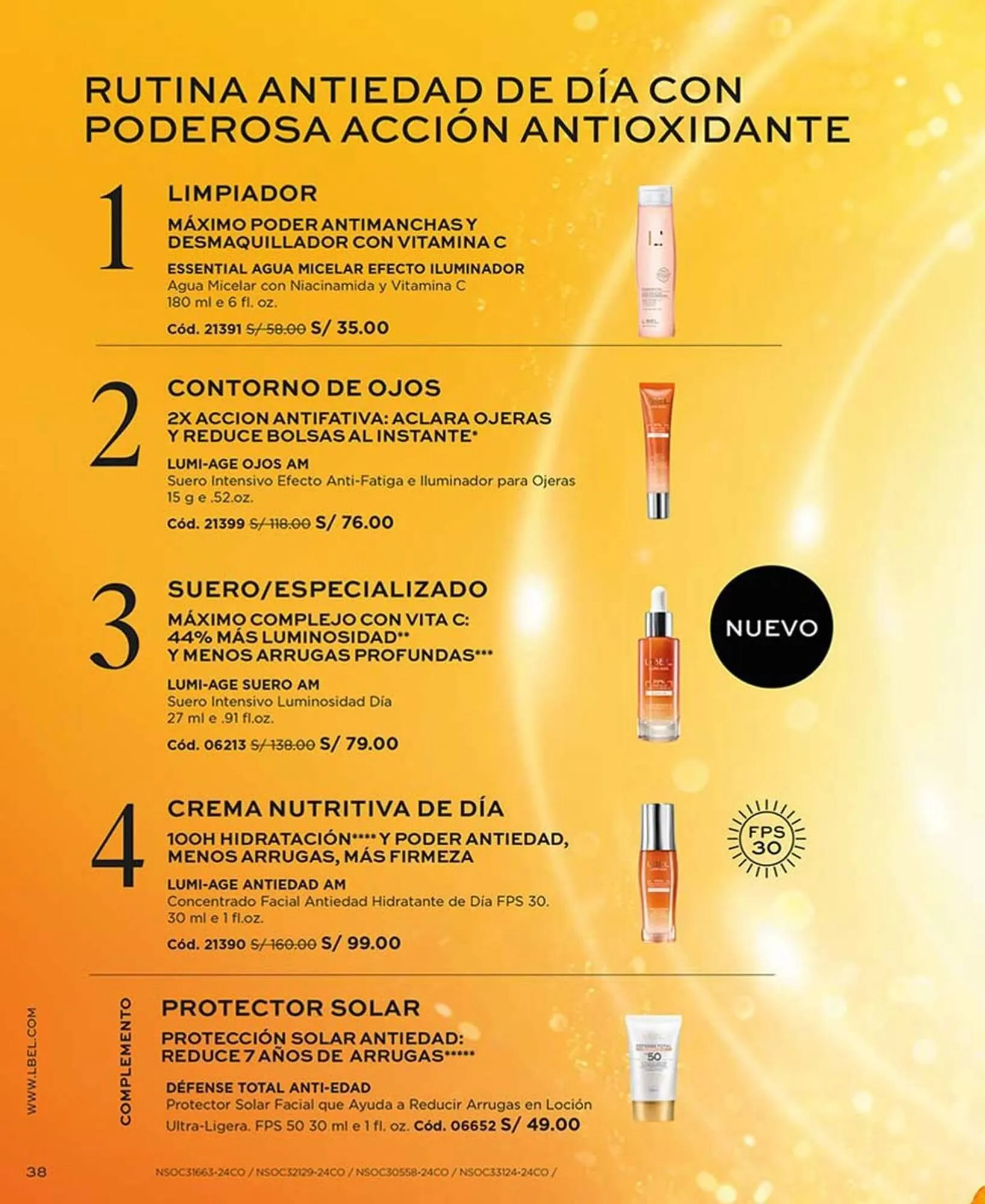 Catalogo de Catálogo L'Bel 8 de enero al 1 de marzo 2025 - Pag 38