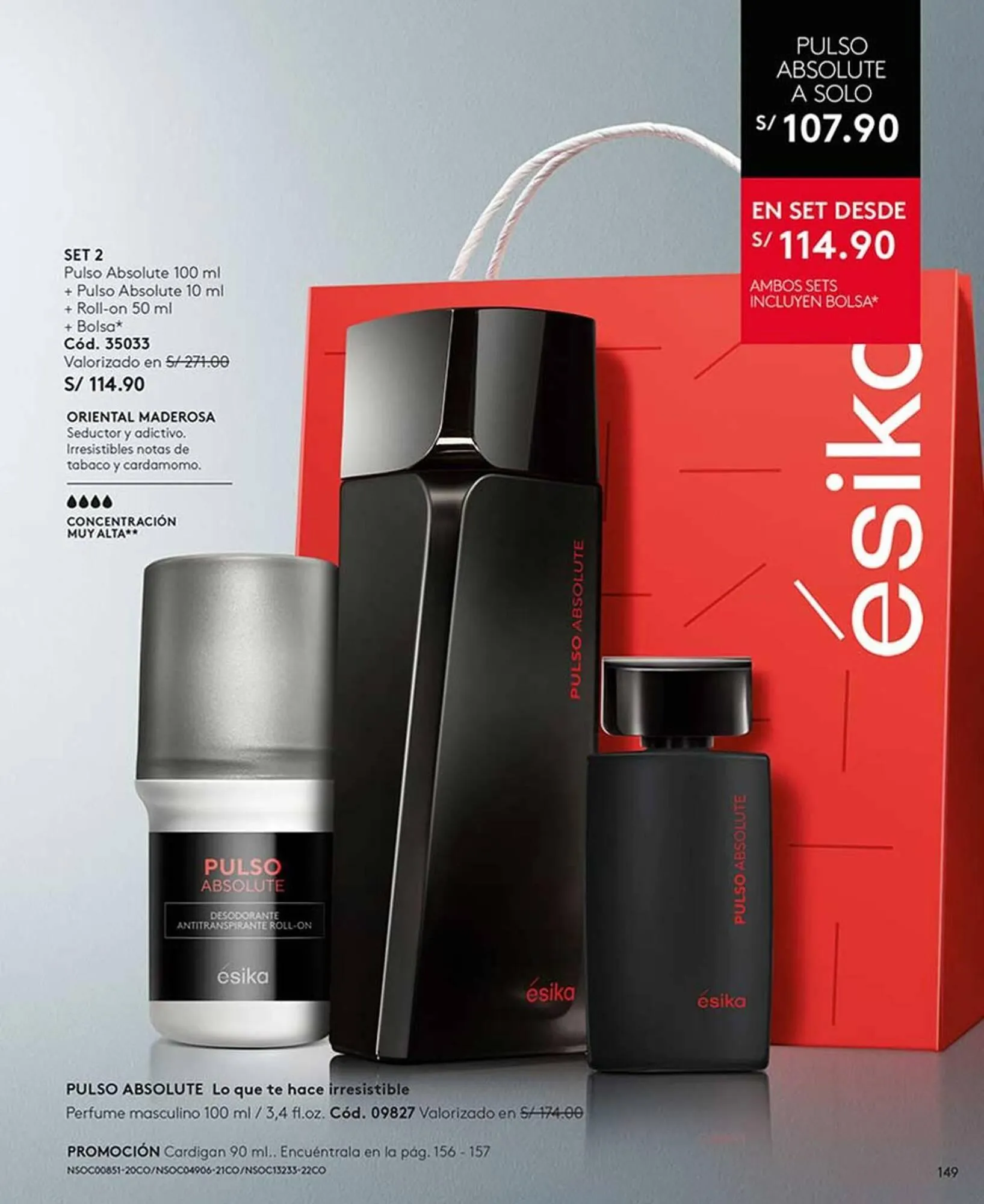 Catalogo de Catálogo Ésika 8 de enero al 1 de marzo 2025 - Pag 149