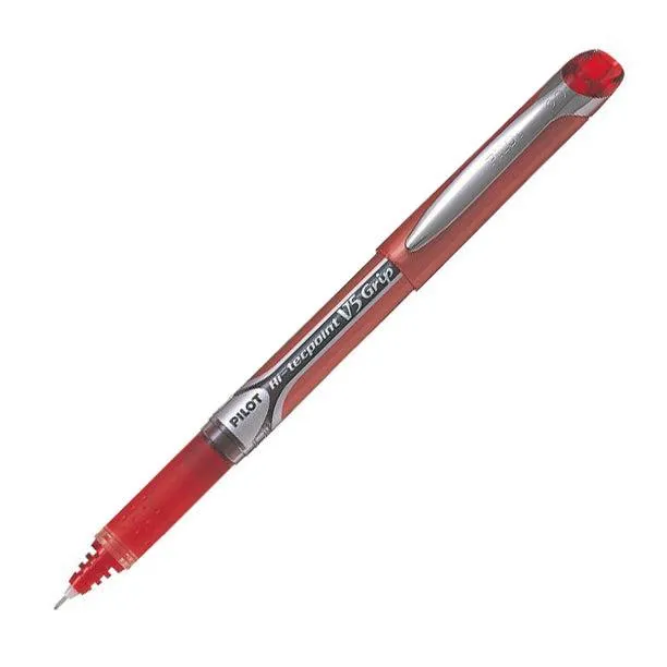 Bolígrafo Pilot Tinta Líquida Hi Tecpoint Grip 0.5 mm Rojo